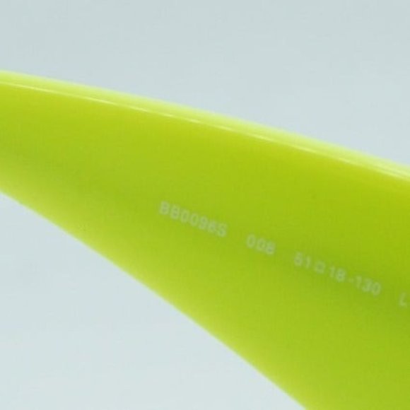 BALENCIAGA BB0096S 008 YELLOW SILVER GREY SUNGLASSES - FINAL SALE! main image 4